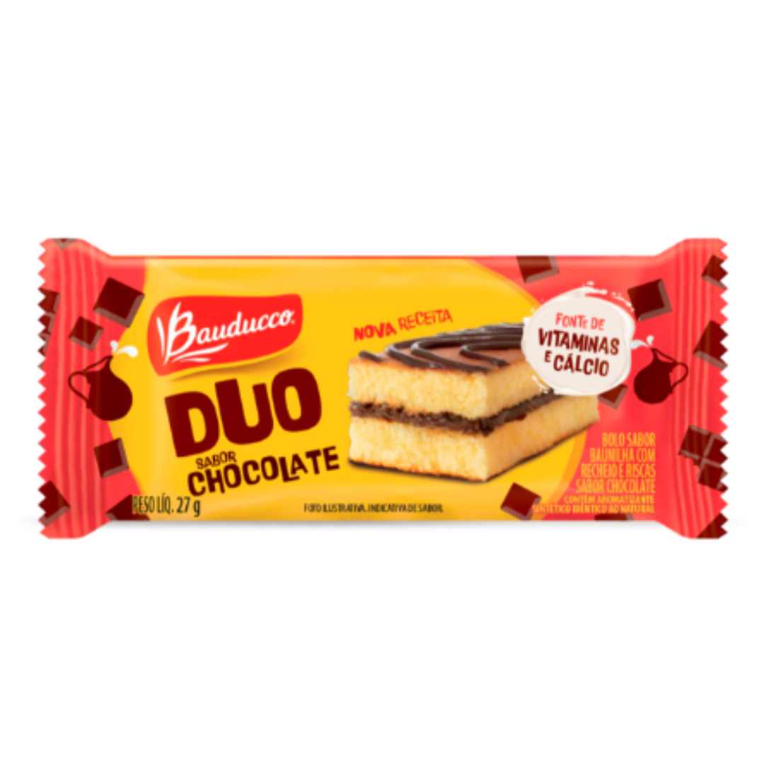 Bolinho Duo Bauducco Chocolate 27g