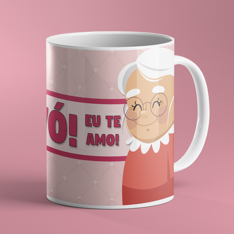 Caneca Vovó te amo