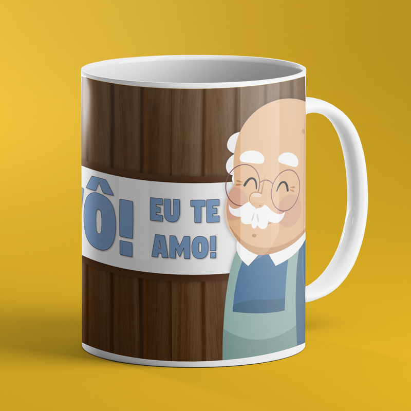 Caneca Vô te amo