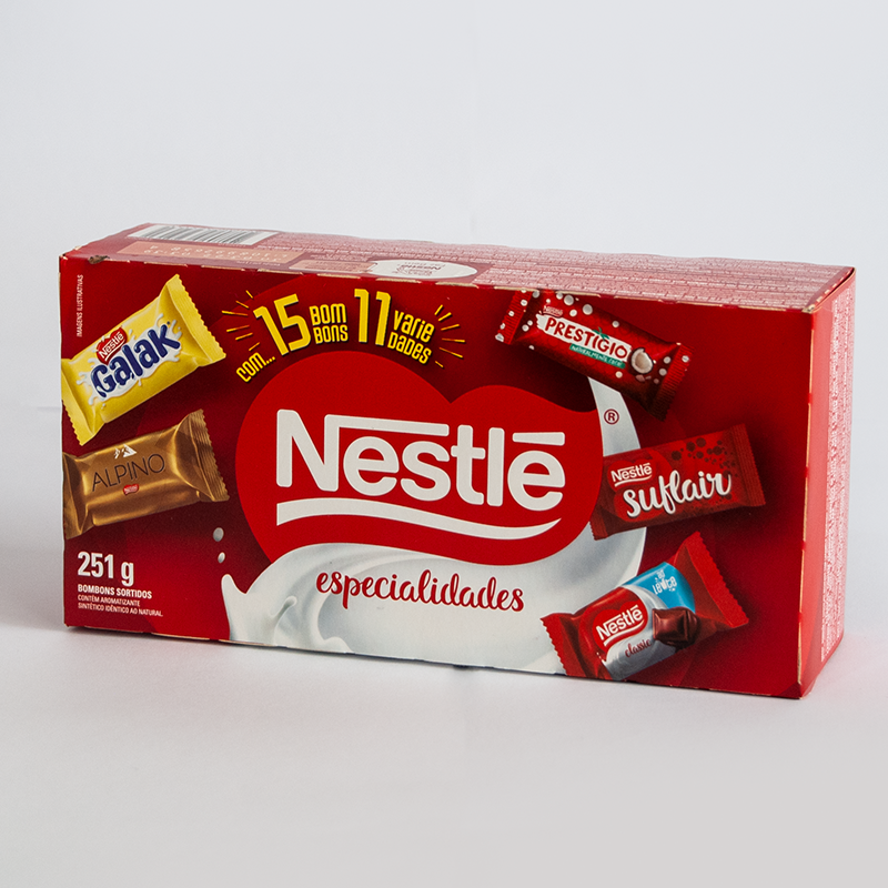 Caixa de bombons Nestle