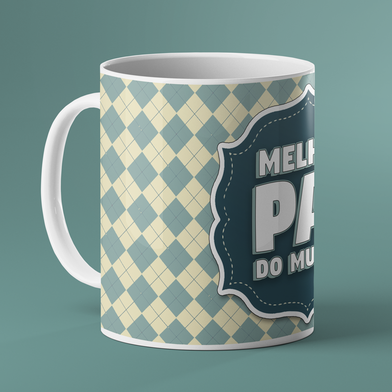 Caneca melhor pai do mundo