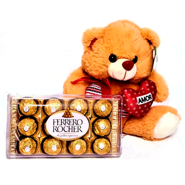 Urso e Ferrero Rocher