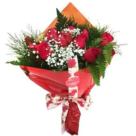 Buque com 12 Rosas vermelhas Red