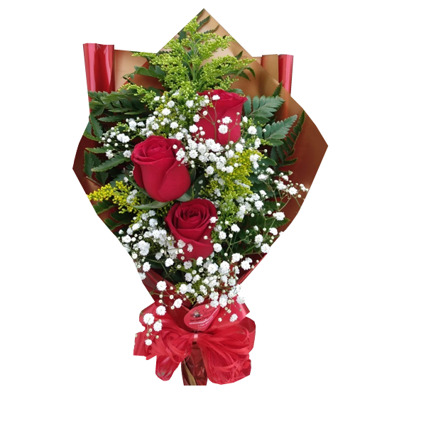 Ramalhete com 3 Rosas