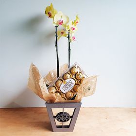 Orquídea + Ferrero Rocher