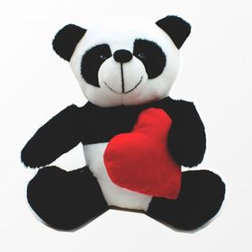 Pelúcia Panda c/ coração