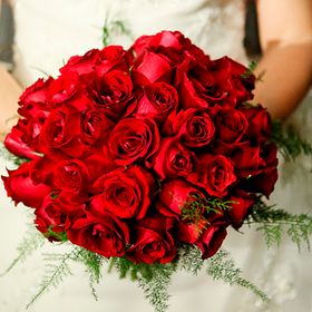 Buquê de Noiva Rosas Vermelhas