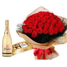 Kit amor maior 36 Rosas