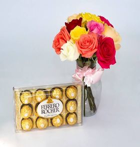 thumb-arranjo-12-rosas-coloridas-com-chocolate-de-12-0