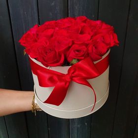 Box de rosas vermelhas