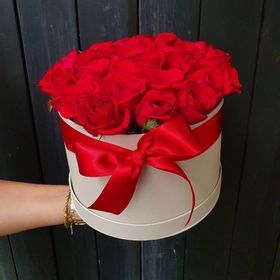Box de rosas vermelhas