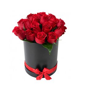 Box com 24 Rosas Vermelhas