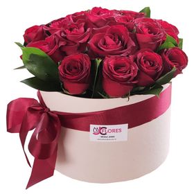 Box com 20 Rosas Vermelhas 